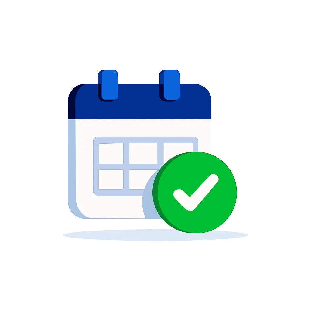 Calendar Checkmark